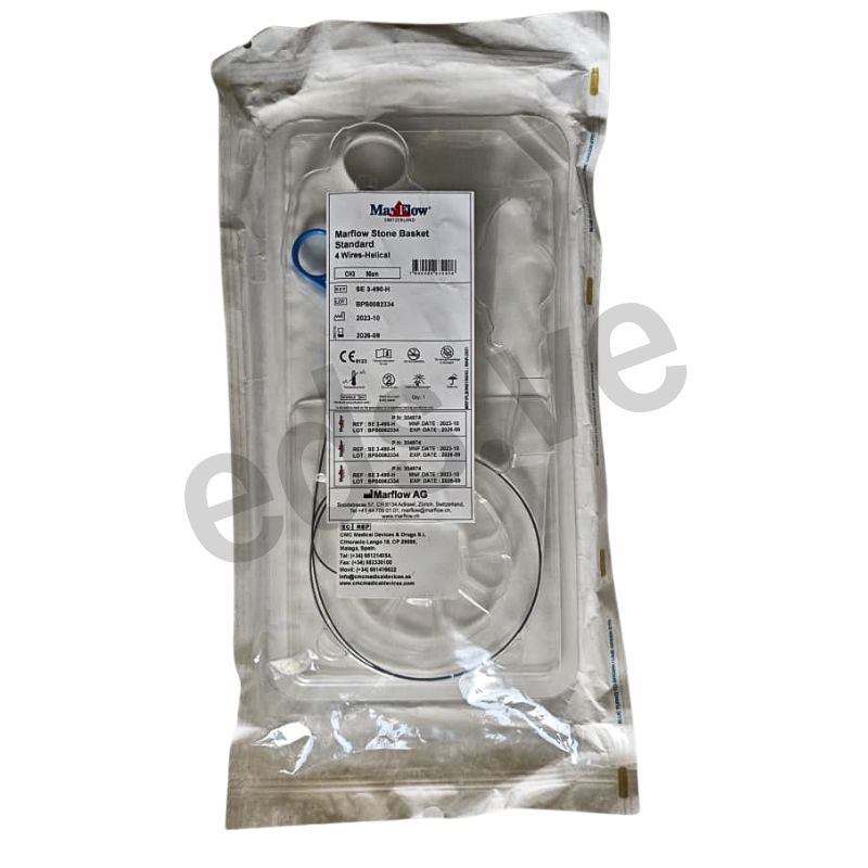 Cesta de 3FR x 90 cm Extracción de Cálculos Helicoidal - MARFLOW - Imagen 2