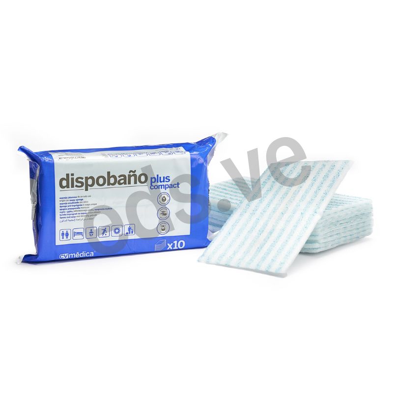 Esponja Jabonosa Plus Compact Empaque x 10 Unds. - DISPOBAÑO