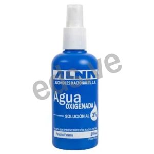 Agua Oxigenada con Atomizador 240 ml - 3% - 10 vol. - ALNA