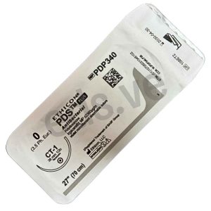 PDS II 0 Aguja CT-1 o 36 mm ½c roma Polydioxanone monofilamento 70 cm Violeta Absorbible PDP340 - ETHICON