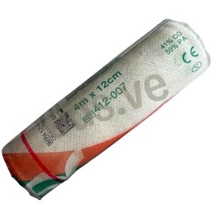 Venda Elástica 12 cm x 4 metros - Bastos Viegas