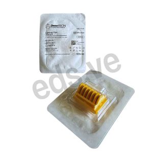 Clips LT 400 de TITANIO p / ligaduras Blister Amarillo x 6 CLIPS - DemeTech