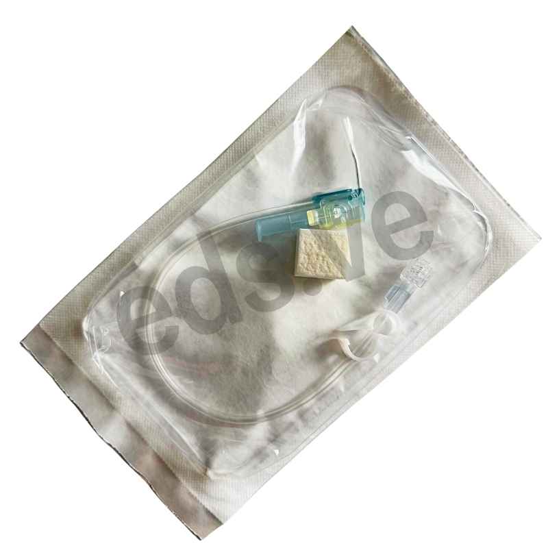 Polyperf Safe PPS Flow+ 19G x 25 mm Aguja Huber de Seguridad con Linea - Perouse Medical - Imagen 2